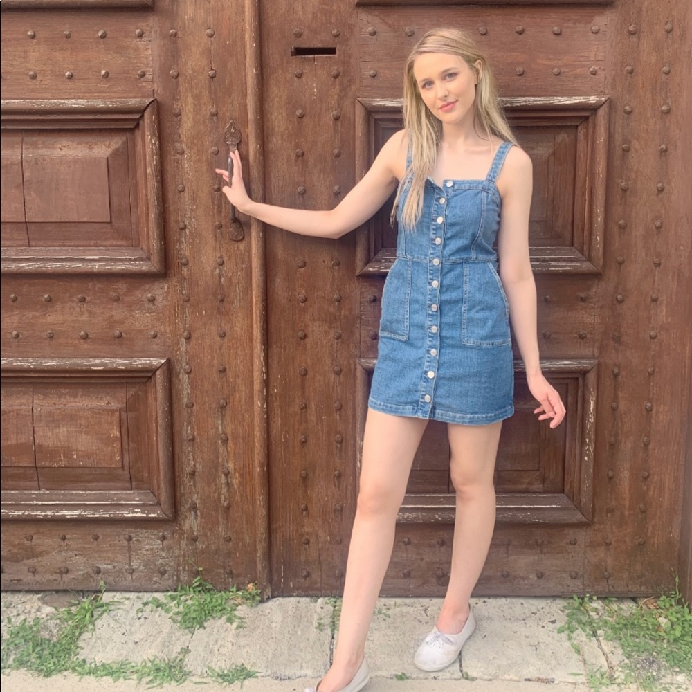 Garage Jean dress